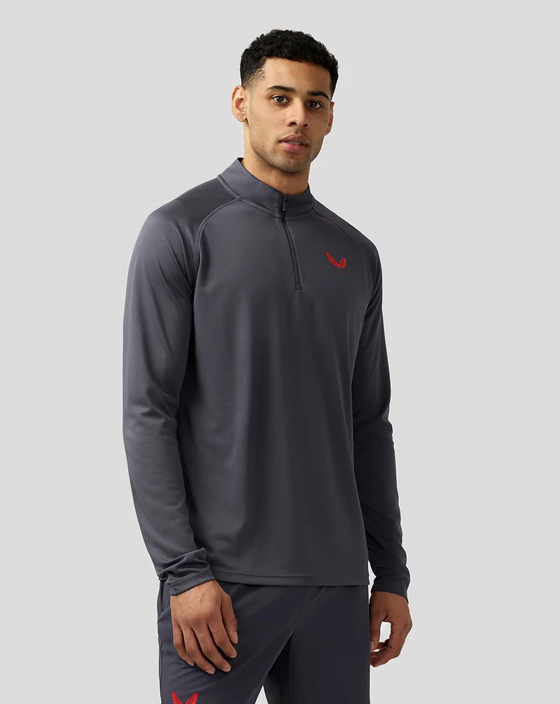 CASTORE Castore Men's Adapt Long Sleeve Lightweight Quarter Zip Top